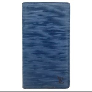 Louis Vuitton Epi Agenda Poche Leather Notebook Cover
